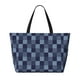 thumbnail image 2 of Fotbe Blue Gingham Buffalo Check Bolsa de Viaje para Playa - Resistente al Agua, Bolsa Tote de Gran Capacidad y Ligera con 7 Bolsillos para Mujeres y Hombres, 2 of 7