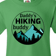 thumbnail image 4 of Inktastic Daddy's Hiking Buddy with Mountains and Trees Youth T-Shirt, 4 of 5