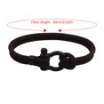 thumbnail image 4 of Bracelet en Acier Inoxydable avec Boucle en Forme d'Arc pour Couple, 4 of 9