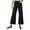 Black, variant on YYUIJK Y2k Cargo Jeans Women Multi Pocket Baggy Denim Pants Vintage Flap Pocket Trousers Straight Wide Leg Jeans Dark Blue XXXL