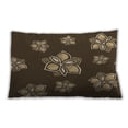 thumbnail image 1 of Ahgly Company Patterned Indoor Rectangular Copper Brown Lumbar Throw Pillow, 13 inch by 19 inch, 1 of 5