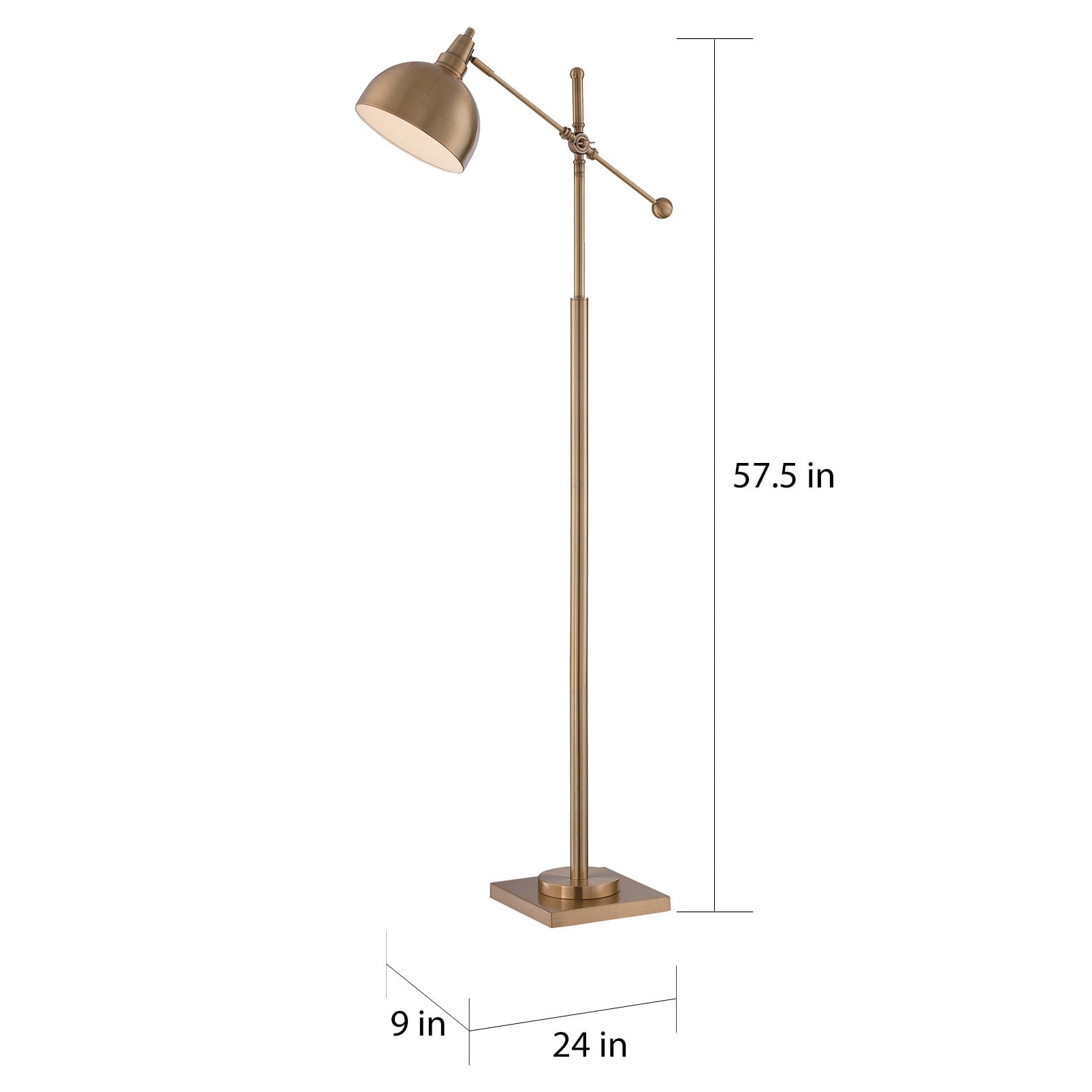 Lite Source  1-Light Cupola Floor Lamp