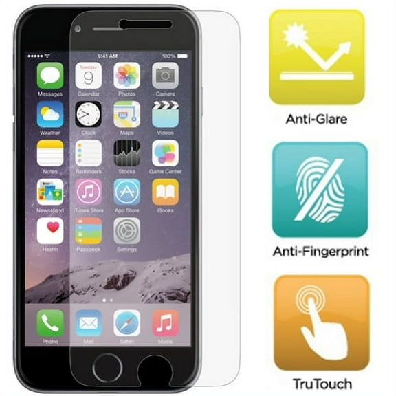 iPhone 8/7/6S/6 Film TPU Screen Protector - Anti-Glare Anti-Fingerprint Matte G1D for iPhone 8/7/6S/6