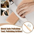 thumbnail image 2 of Double-Sided Leather Strop Sharpening Board with 6 Pastes for Knives and Metal Tools, 2 of 8
