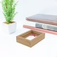 thumbnail image 1 of IFANLANDOR 1Pcs Wood Color Photo Frame for Desk Square Shape for Home Decoration, 1 of 8