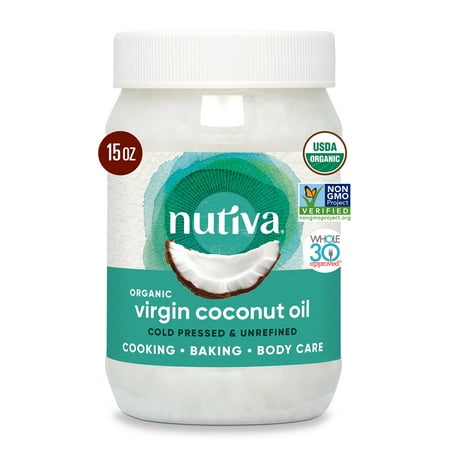 UPC 692752200014 product image for Nutiva Organic Coconut Oil 15 fl oz  Cold-Pressed  Unrefined Cooking Oil  Natura | upcitemdb.com