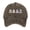 Coffee, variant on Hats for Women Hard Top High Crown Baseball Cap Large Head Circumference Solid Color Daily Outdoor Slim Face Friendly Cap