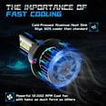 thumbnail image 3 of 8000K Ice Blue LED Headlight Bulbs + Foglights Combo Kit For Suzuki SX4 2007-2013, 3 of 12