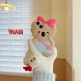 thumbnail image 5 of Case for iPhone 15 Pro Max,Kawaii Phone Cases 3D Silicone Cartoon Retro Phone Mirror Fun Cute Case Soft Rubber Shockproof Protective Case Women Girls for iPhone 15 Pro Max, 5 of 7