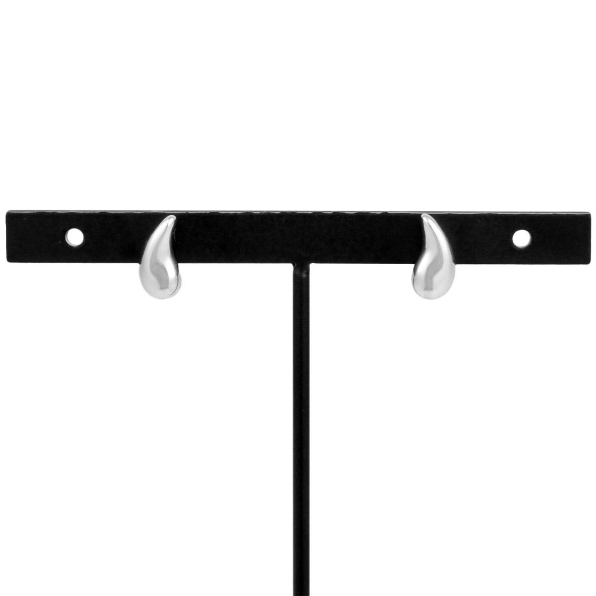 Authenticated Used Tiffany Tiffany&Co Teardrop Earrings Pt950 Elsa