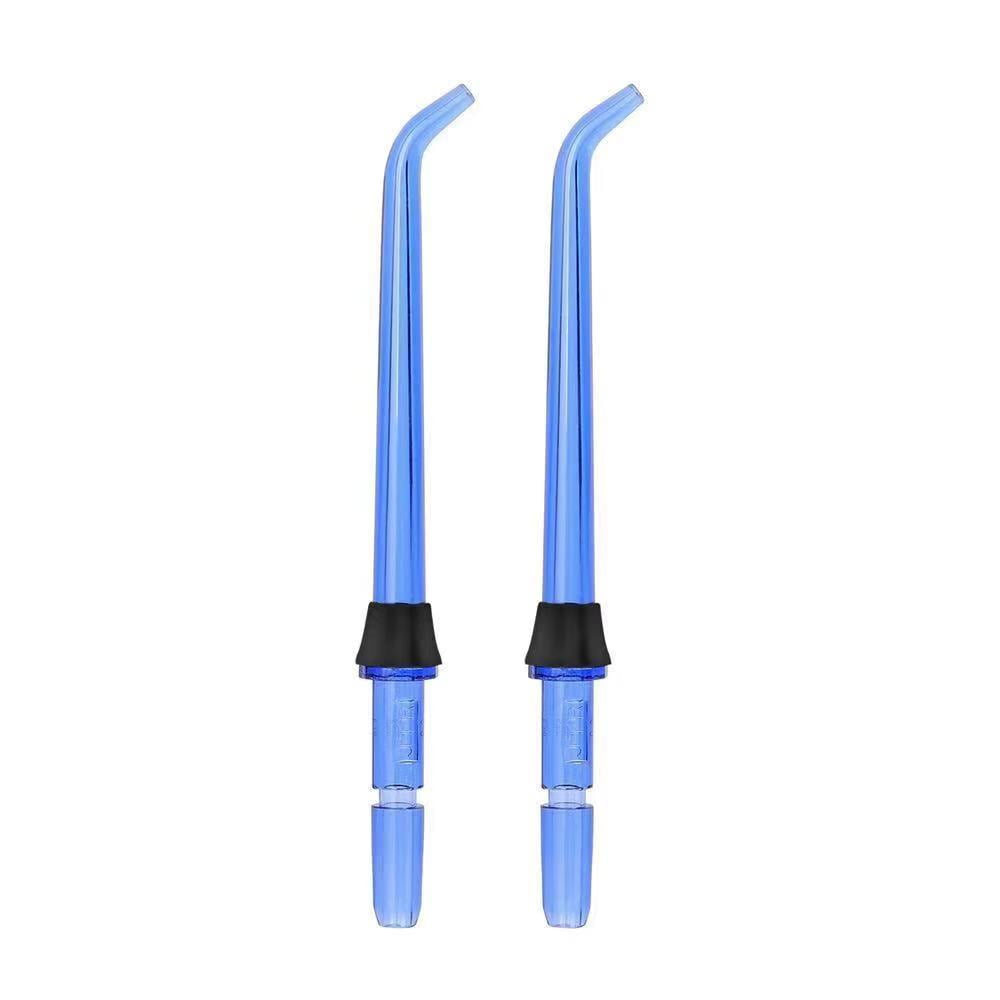 AquaFlosser 2 Low Pressure Jet Blue Tips Replacement Parts Compatible with Waterpik Pro Jt-360E and other Water Flossers/Irrigators