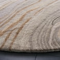 thumbnail image 3 of SAFAVIEH Soho Joshua Abstract Area Rug, Beige/Grey, 6' x 6' Round, 3 of 8