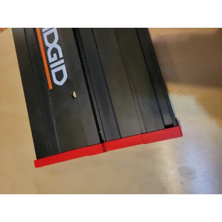 Ridgid Track Saw R48630B - End Cap Inserts Covers (Black)