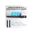 thumbnail image 2 of Barra De Sonido Cine En Casa Desmontable Bluetooth Bocinas, 2 of 5