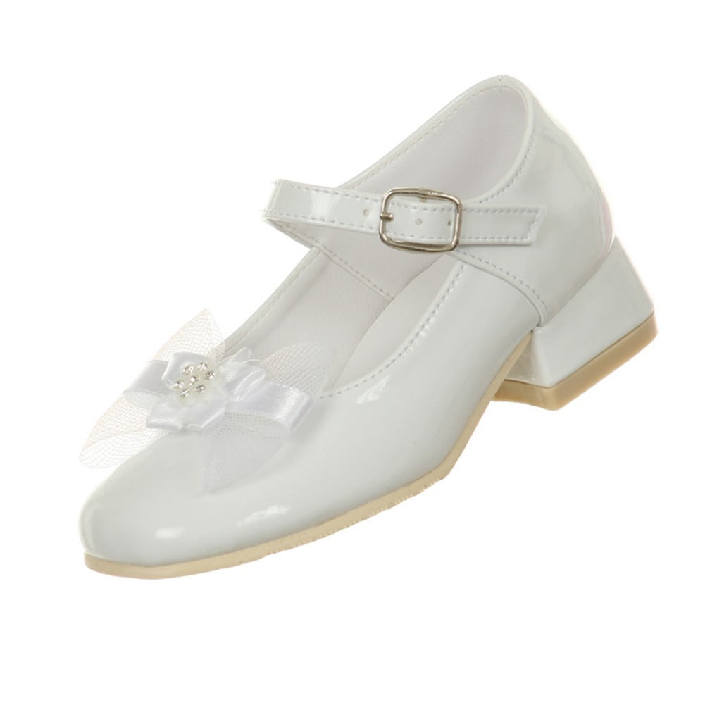little girl white dress shoes
