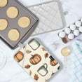 thumbnail image 5 of Yayeee Pot Holders Kitchen Heat Resistant with Pocket 7"x9.8" Cotton Oven Cooking Hot Pads, Fall Leaves, 5 of 7