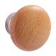 thumbnail image 5 of Gancho de pared de madera resistente, multiusos, moderno, para un solo abrigo, para colgar en la pared Haya, 5 of 9