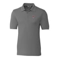 thumbnail image 2 of Men's Cutter & Buck Steel LSU Tigers Advantage Tri-Blend DryTec Pique Polo, 2 of 3