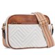 thumbnail image 1 of Bandolera BOSTANTEN de piel vegana acolchada beige/marrón, 1 of 7