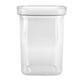thumbnail image 1 of Caja de almacenamiento de alimentos para cocina, recipiente hermético para almacenamiento de alimentos, tanque transparente sellado con tapa para arroz de grano mixto, blanco, 1300ml, 1 of 14
