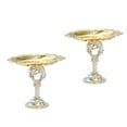 thumbnail image 1 of Pack 2 Soporte para Pastel Baoblaze Bandeja de Exhibición Oro Metal, 1 of 8