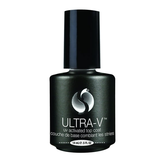 Top Coat: Seche Ultra-V UV Activated Top Coat (Size : 0.5 oz)