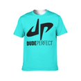 thumbnail image 2 of Mens Dude Perfect T-Shirts, Unisex Crew Neck Shirts, Casual Short Shirts, Short Sleeve Tops for Adults, 2 of 8