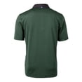 thumbnail image 3 of Men's-Cutter & Buck  Hunter Green/Black Michigan State Spartans DryTec Virtue Eco Pique Recycled Polo, 3 of 3