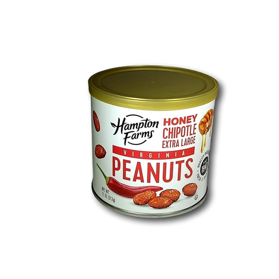 Hampton Farms - Honey Chipotle XL Peanuts 11oz