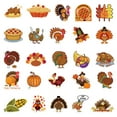 thumbnail image 4 of 50 Pcs Thanksgiving Stickers Happy Thanksgiving Stickers for Water Bottles Envelopes Scrapbooking, Thanksgiving Decorations, Fall Stickers for Kids Teens Adults, 4 of 13