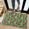 thumbnail image 2 of Football Field Green Pattern Washable Non Slip Indoor Door Mat, Decorative Entry Rug for Entrance, Bedroom, Kitchen, Bathroom, 20"x32", 2 of 6
