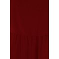 thumbnail image 3 of I.N.C Womens Cold-shoulder Sheath Dress, Red, X-Large, 3 of 3