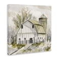 thumbnail image 4 of Stupell Industries Neutral Farmhouse Barn Scenery Painting Gallery Wrapped Canvas Art Print Wall Art, 17 x 17, 4 of 8