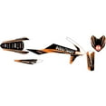 thumbnail image 1 of Attack Graphics Custom Turbine Full Trim Kit KTM Orange/Black for KTM 144 SX 2007-2008, 1 of 1