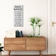 thumbnail image 2 of Stupell Industries Rustic Summer Bucket List Sign Outdoor Goals Canvas Wall Art Design by Daphne Polselli, 13" x 30", 2 of 4