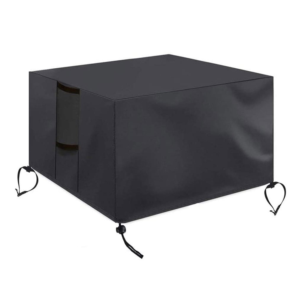 Gas Fire Cover Square - 28x28x25 inch Waterproof Anti-UV Heavy Duty for Patio