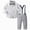 Grey, variant on zuwimk Baby Boy Dress Clothes, Toddler Gentleman Outift for Boy, Winter Infant Wedding Suit, Fall Christening Clothing Set(18-24 Months,Blue)
