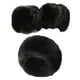 thumbnail image 2 of Muñequeras de piel artificial Soledad Diadema Calentadores Banda para el cabello Invierno elástico suave para mujeres Regalos Niñas Negro, 2 of 9
