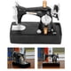 thumbnail image 3 of Mini Mácina de Coser Mácina de Costura Desk Desk Desk Desk Decret Compact Negro Decoración para el Hogar Para Coffee Shop Restaurante, 3 of 7