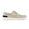 thumbnail image 4 of Bruno Marc Mens Comfort Slip-on Canvas Loafers Casual Boat Shoes SBLS223M KHAKI Size 11, 4 of 5