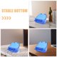 thumbnail image 4 of BRIGHTFUFU Caja de baño para pájaros para mascotas, bañera para loros, accesorio para jaula de pájaros, bañera para pájaros pequeños, periquitos, periquitos canarios, agapornis, azul, 4 of 7