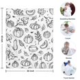 thumbnail image 4 of Fall Pumpkin Blanket,Comfortable Soft Flannel Throw Blanket,All Season,Warm Lightweight Blankets for Sofa Bed Couch Living Room Chair,30"x40", 4 of 4