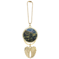 thumbnail image 1 of Mountain Science Nature Scenery Green Car Keychain Angel Wing Pendant, 1 of 4