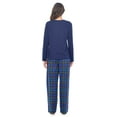 thumbnail image 4 of Casual Nights Women's Jersey Knit Long-Sleeve Top and Soft Flannel Bottom Pajama Set, 4 of 4