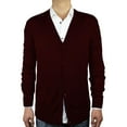 thumbnail image 4 of Blue Ocean Mens Cardigan Sweater (sw-249), 4 of 6