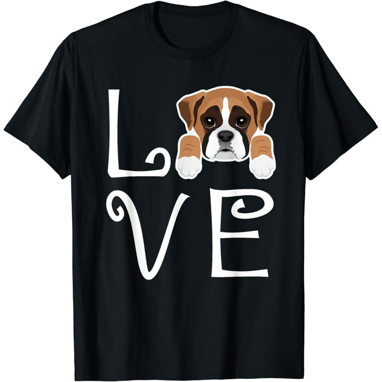 Boxer Love Dog Owner Boxer Puppy T-Shirt Boxer Love Dog Owner Boxer Puppy T-Shirt