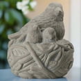 thumbnail image 3 of Greta Terracotta Hollow Bird’s Nest Figurine, 3 of 6