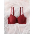 thumbnail image 3 of Plus Bow Rhinestone Detail Push Up Bra, 3 of 4