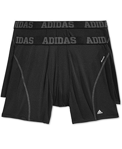 adidas Mens Sport Performance ClimaCool Boxer Underwear 2 Pack Men Clothing