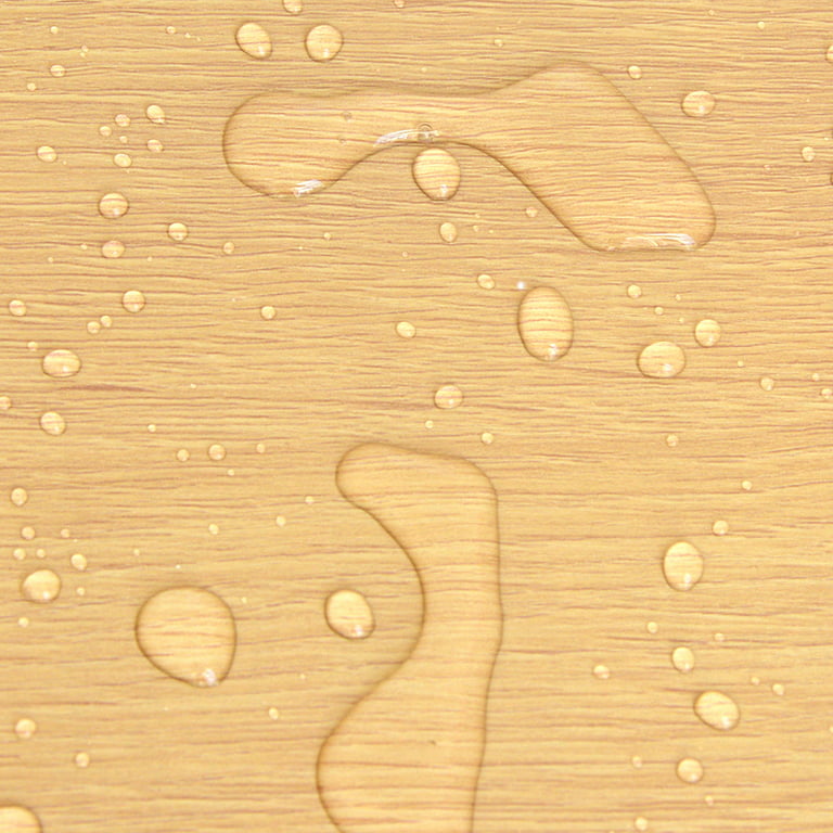 Texture of light wood strips with small water droplets. Stock Photo by  wirestock